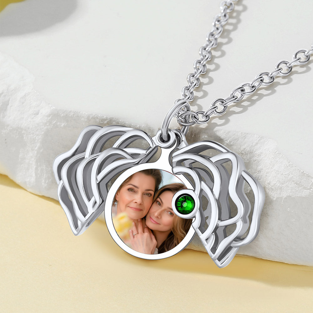 Photo Locket Necklace for mom