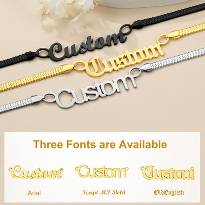Custom4U-Personalized-Name-Flat-Necklace-3 Fonts