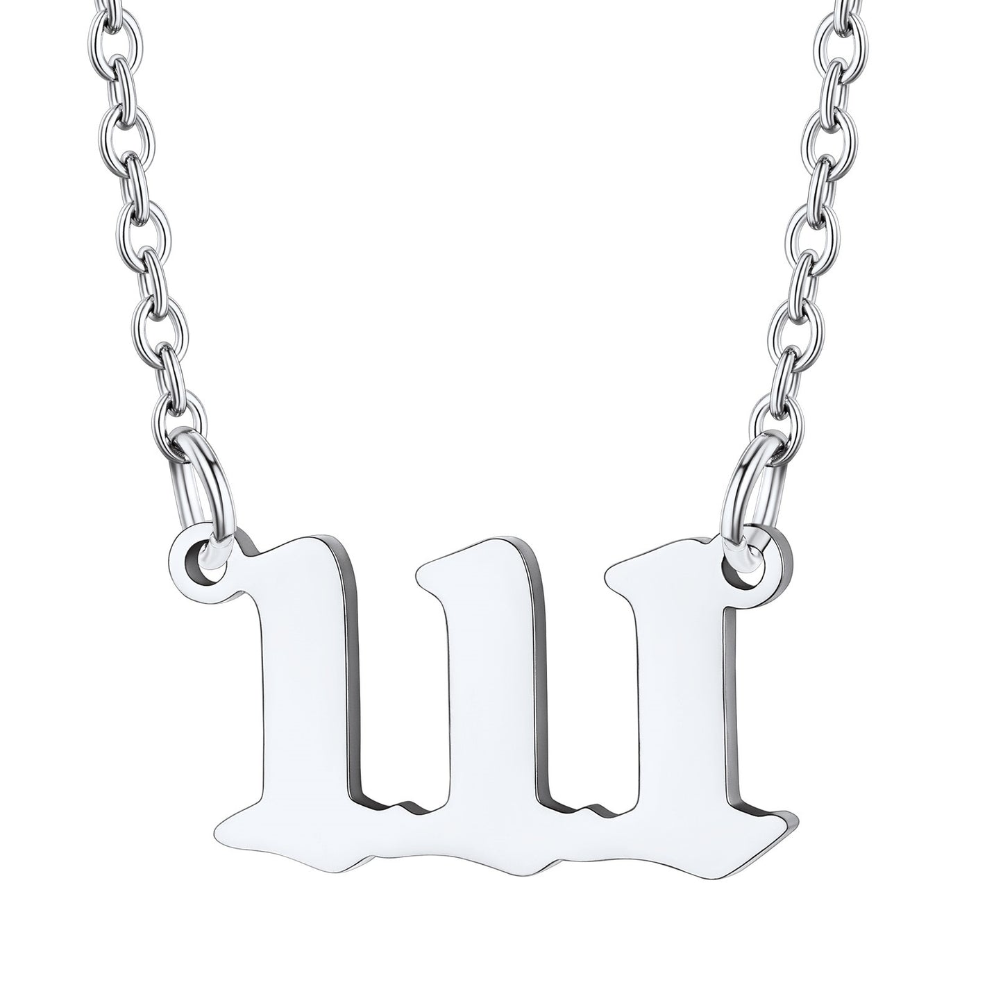 Custom4U Personalized Angel Number Necklace for Women Men