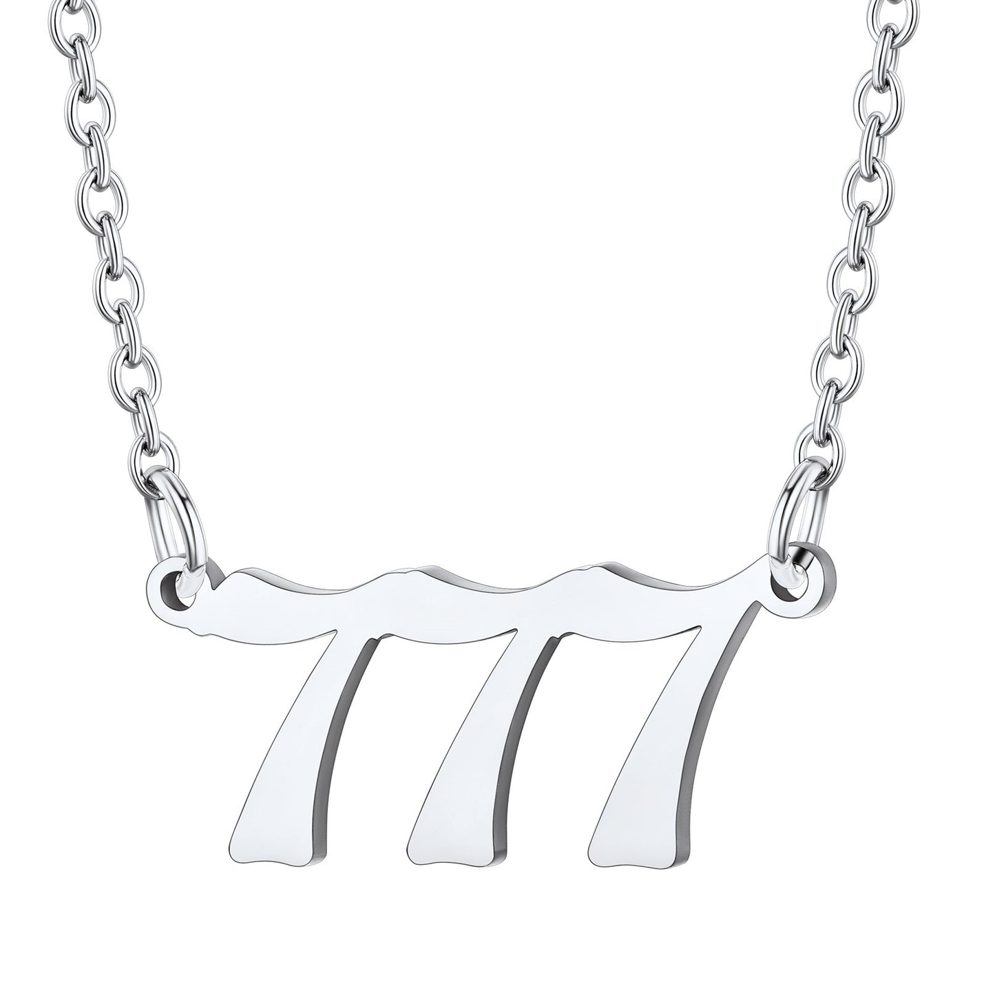 Custom4U Personalized Angel Number Necklace for Women Men