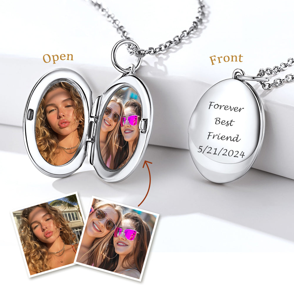 Photo Necklace for BFF