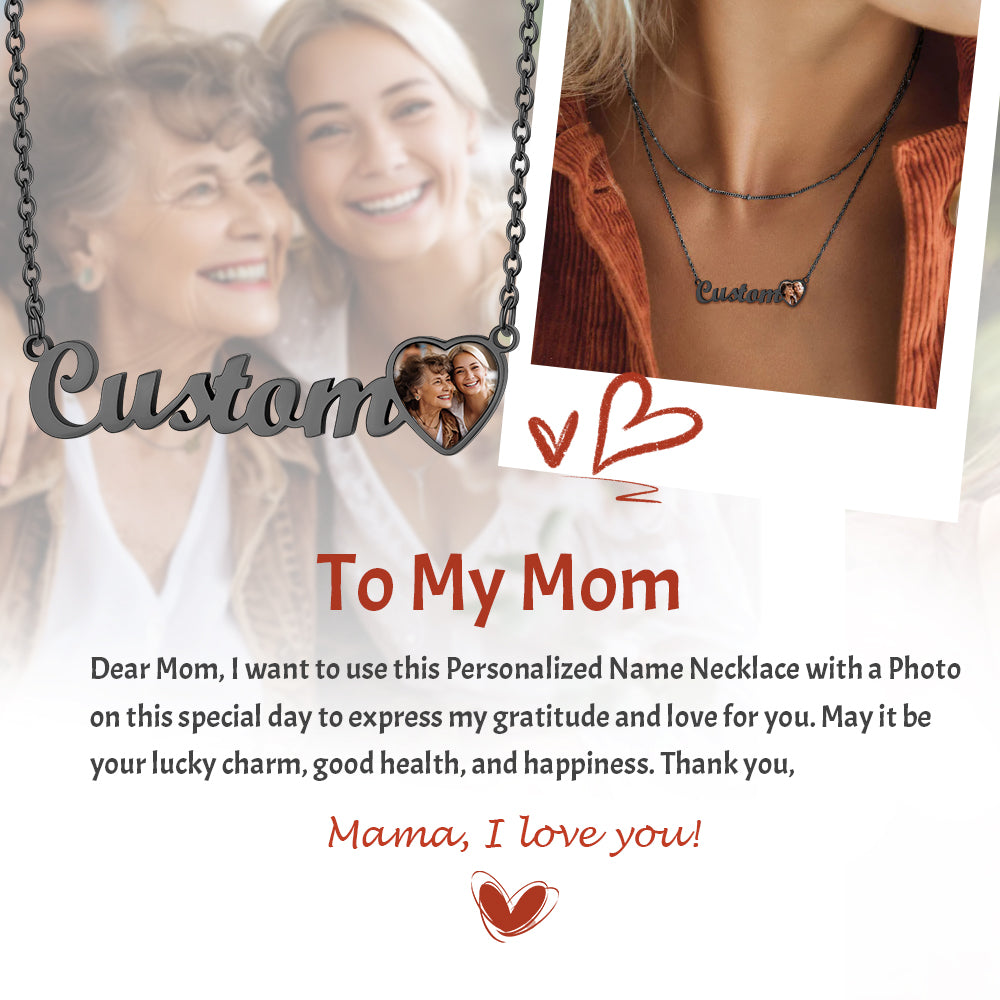 Personalized Name Necklace For mom