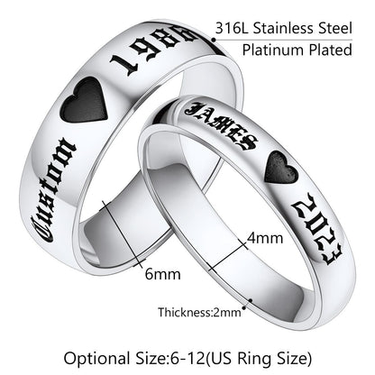Custom4U ring with name