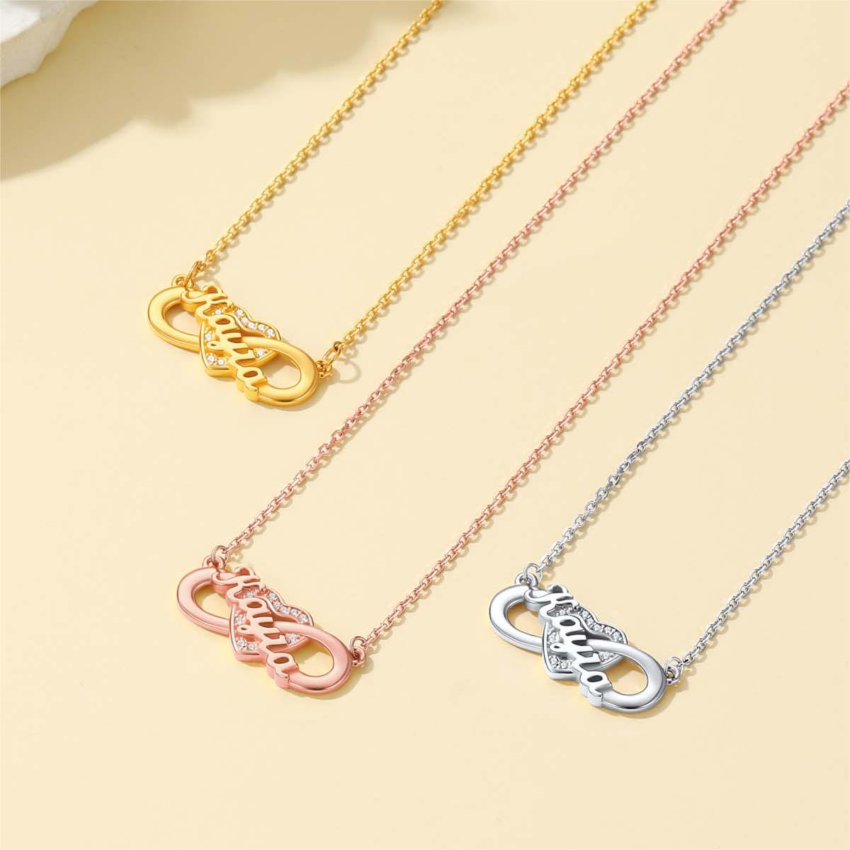 Custom4U Initial Necklace