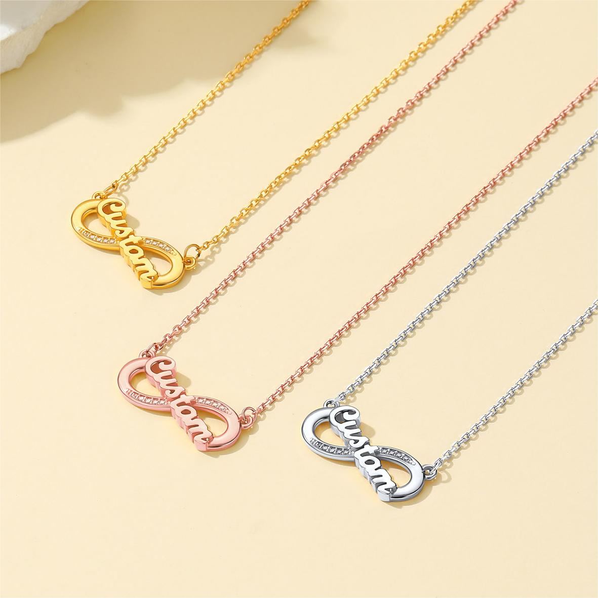 Custom4U Initial Necklace