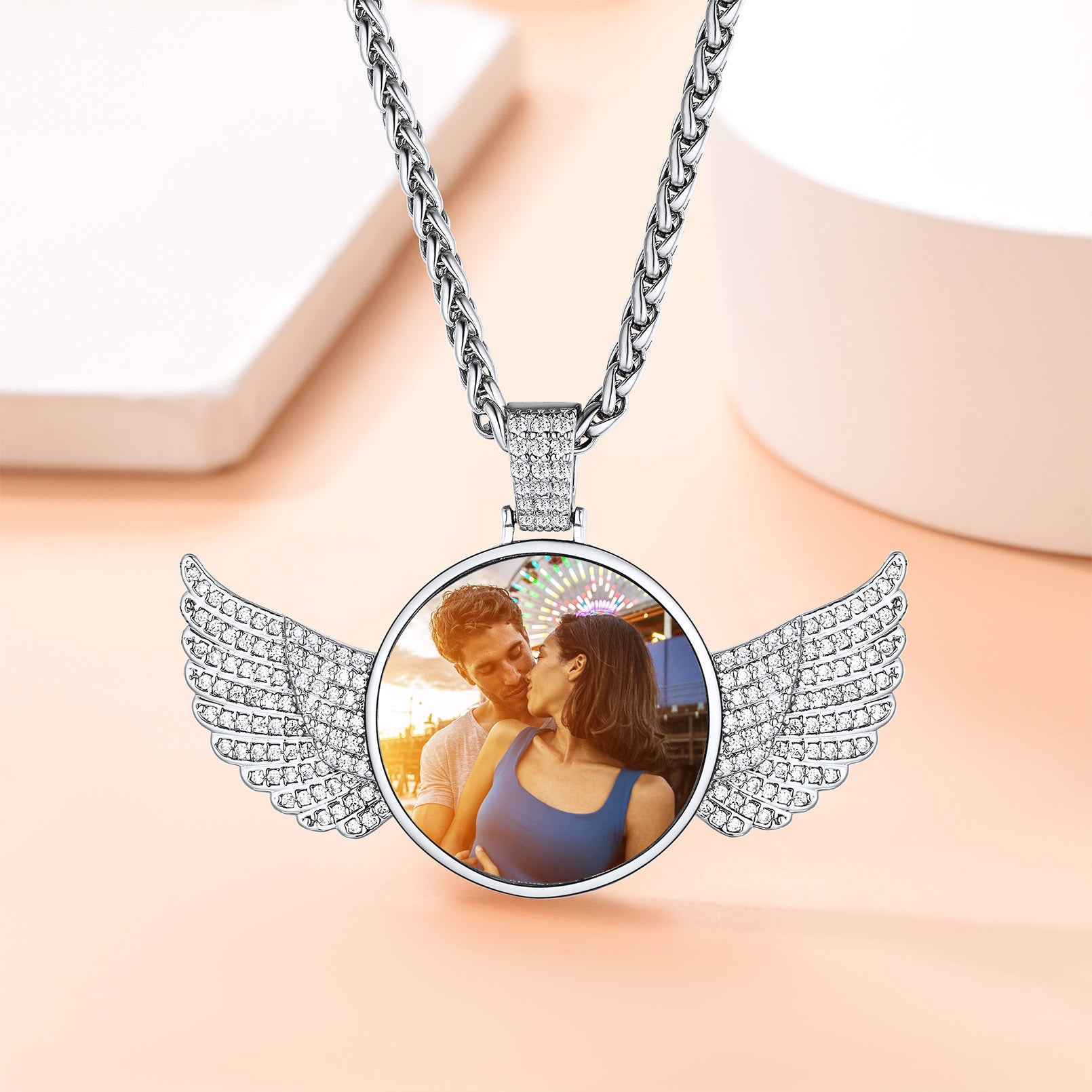 Custom4U Necklace With Picture