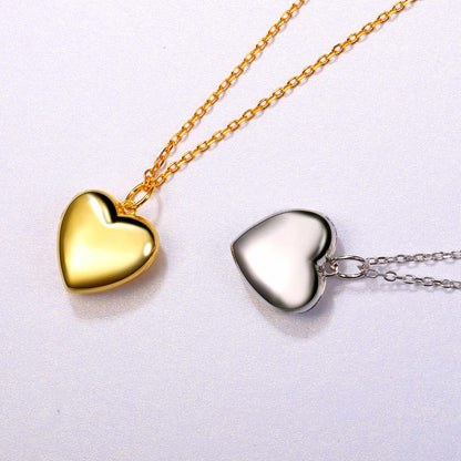 Custom4U Heart Personalized Locket Necklace