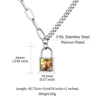 Personalized Photo Necklace