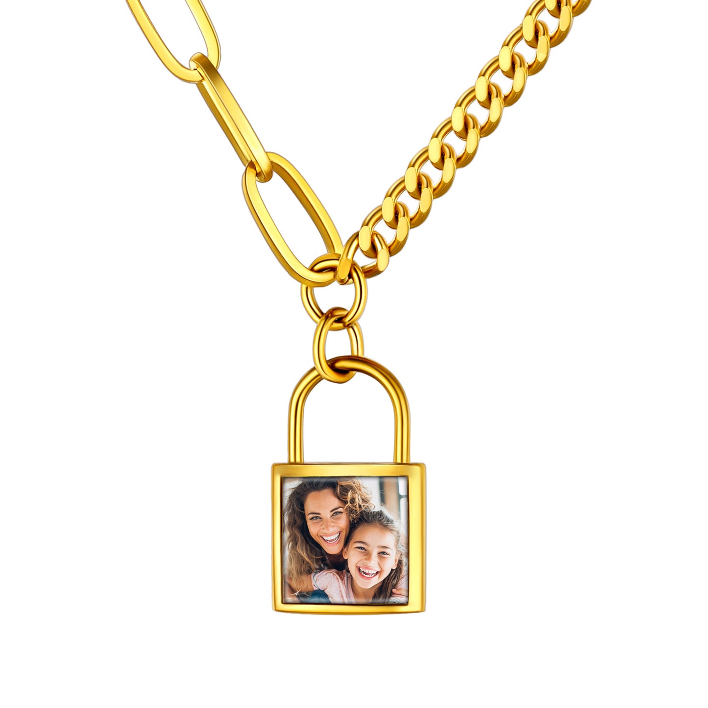 Custom4U Personalized Picture Necklace